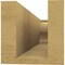 Ekena Millwork 4in. W x 4in. H x 16in. L Asheboro Woodgrain TimberThane Rafter Tail, Primed Tan RFTUR04X04X16ASHRCPR - alternate 4